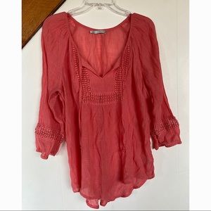 Maurices - XL - Coral Tunic Shirt